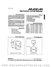 MX580SH datasheet pdf MAXIM - Dallas Semiconductor
