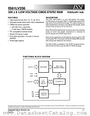 61LV256 datasheet pdf Integrated Silicon Solution Inc