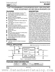 IRU3007 datasheet pdf International Rectifier