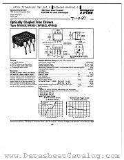 OPI3022 datasheet pdf Optek Technology