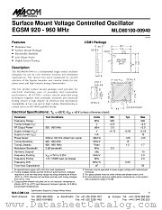 MLO80100-00940 datasheet pdf MA-Com