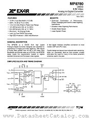 MP8780JS datasheet pdf Exar