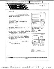 TA7761F datasheet pdf TOSHIBA