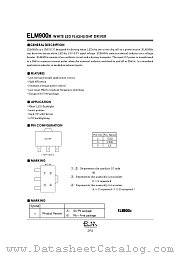 ELM900X datasheet pdf etc