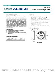 DS1977-F5 datasheet pdf MAXIM - Dallas Semiconductor