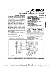 MAX114MRG datasheet pdf MAXIM - Dallas Semiconductor