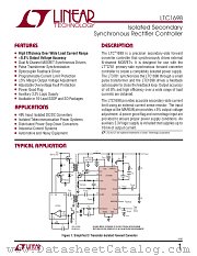 LTC1698EGN datasheet pdf Linear Technology