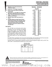 54ACT16541WD datasheet pdf Texas Instruments