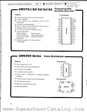 UM5000 datasheet pdf etc