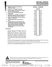 54ACT16241 datasheet pdf Texas Instruments