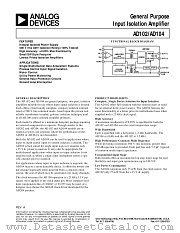 AD104JY datasheet pdf Analog Devices