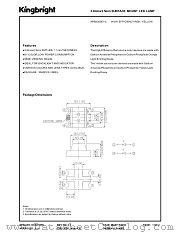 APB3025EYC datasheet pdf Kingbright Electronic