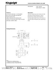KPB-3025NSGC datasheet pdf Kingbright Electronic