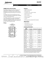 EL8300IS datasheet pdf Intersil