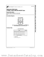 DM54LS54J datasheet pdf National Semiconductor