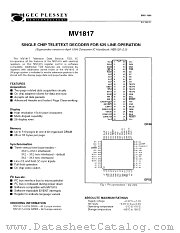 MV1817-3CGGPBR datasheet pdf etc