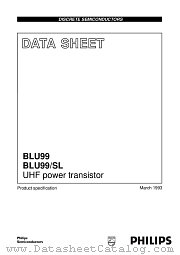 BLU99_SL datasheet pdf Philips