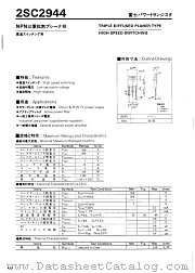 2SC2944 datasheet pdf Fuji Electric