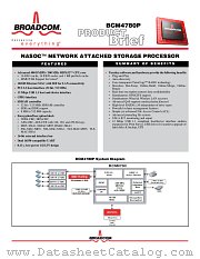 BCM4780P datasheet pdf Broadcom