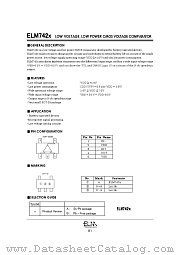 ELM742X datasheet pdf etc