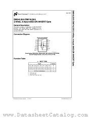 DM74LS55N14A datasheet pdf National Semiconductor