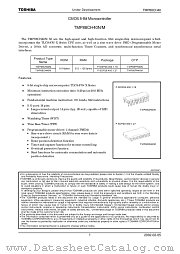 TMP88CH40M datasheet pdf TOSHIBA