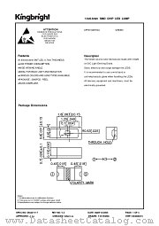 APHK1608TGC datasheet pdf Kingbright Electronic