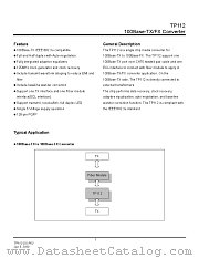 TP112 datasheet pdf etc