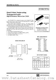 IN74HCT573AN datasheet pdf INTEGRAL Semiconductor Devices