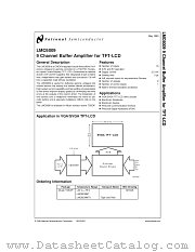 LMC6009MT datasheet pdf National Semiconductor