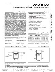 MAX8874REUK-T datasheet pdf MAXIM - Dallas Semiconductor