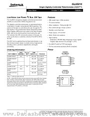 ISL95810WIU8 datasheet pdf Intersil