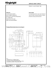 KPSA56-101 datasheet pdf Kingbright Electronic