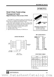 IN74HC573A datasheet pdf INTEGRAL Semiconductor Devices