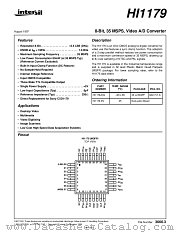 HI1179-EV datasheet pdf Intersil