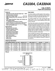 CA3304E datasheet pdf Intersil