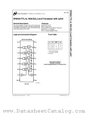 DP8483N datasheet pdf National Semiconductor