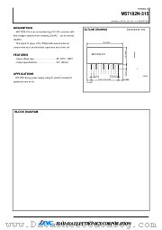 M57182N-315 datasheet pdf Isahaya Electronics Corporation