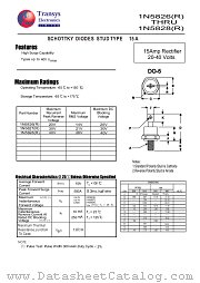 1N5828R datasheet pdf TRANSYS Electronics Limited