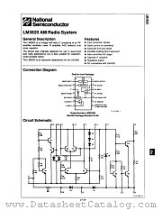 LM3820 datasheet pdf National Semiconductor