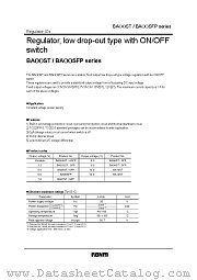 BA00ASFP datasheet pdf ROHM