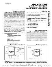 MAX471CPA datasheet pdf MAXIM - Dallas Semiconductor