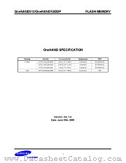 KFG1G16Q2M-DIB datasheet pdf Samsung Electronic