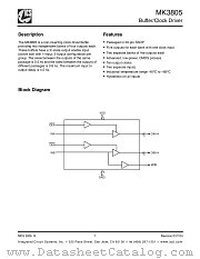 MK3805RIT datasheet pdf Integrated Circuit Systems