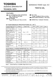 TIM3742-4SL datasheet pdf TOSHIBA