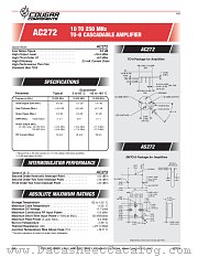 AC272 datasheet pdf Cougar Components