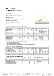 TEL-2A20 datasheet pdf etc
