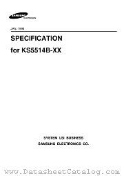 KS5514B-14 datasheet pdf Samsung Electronic