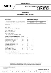 2SK3713-SK datasheet pdf NEC