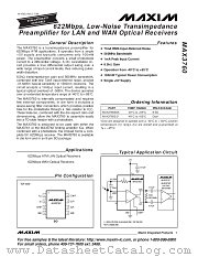 MAX3760E/D datasheet pdf MAXIM - Dallas Semiconductor
